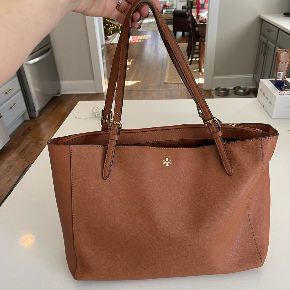 Tory Burch Camel Tote